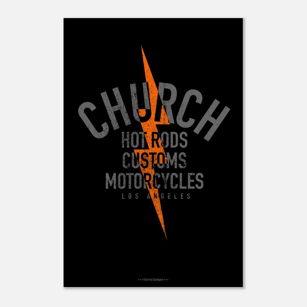 Lightning Bolt poster 60x90 cm / 24x36″