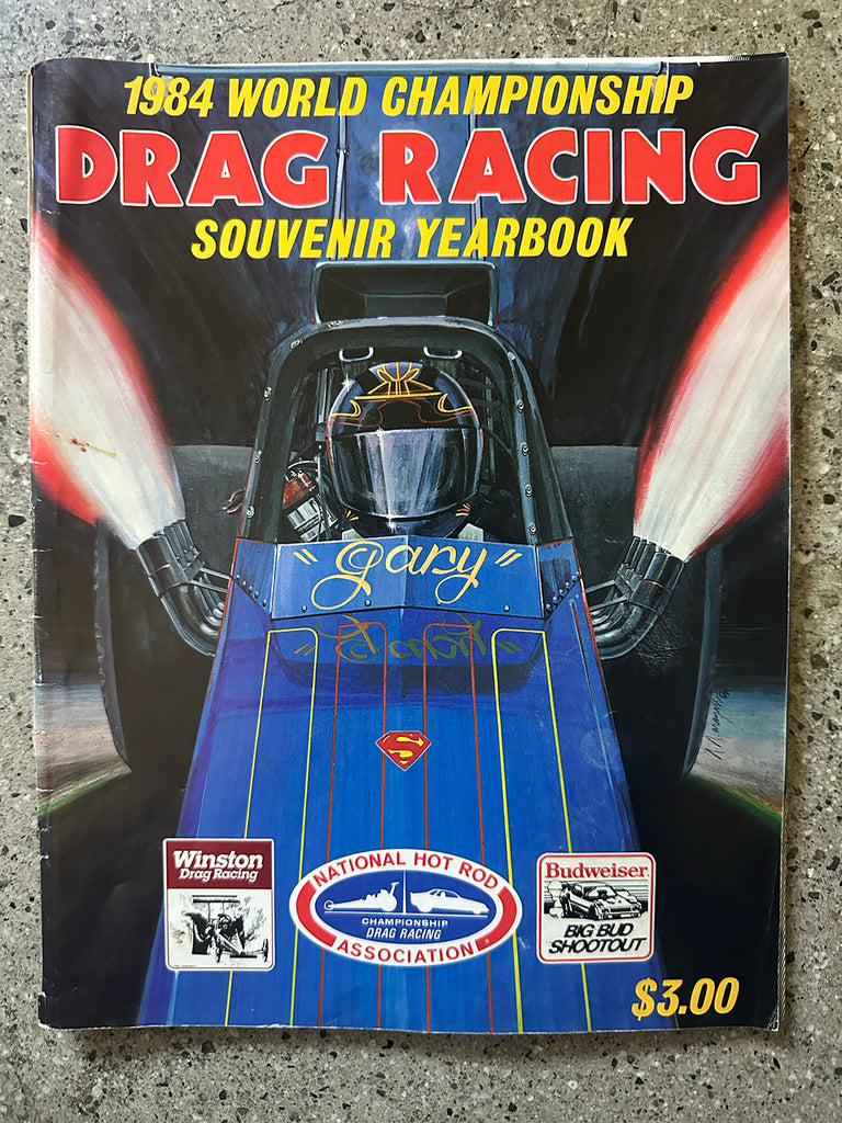 Original Darrell Mayabb Gary Beck 1984 NHRA catalog art
