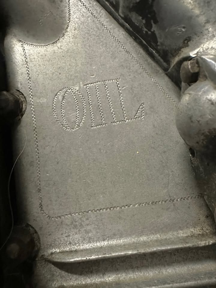 Von Dutch engraved Royal Enfield / Indian motorcycle engine – Church ...