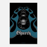 Flames poster 60x90 cm / 24x36″
