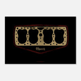 Flathead Gasket poster 60x90 cm / 24x36″