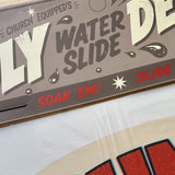 Punk Rock supersized decal print detail