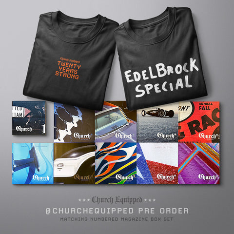 Limited edition magazine / t shirt box set