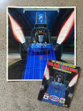Original Darrell Mayabb Gary Beck 1984 NHRA catalog art