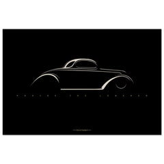 FORD　VintagePoster 1976 Ford LTD Coupe low rider | POSTER 24 X 36 INCH