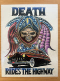 Original colored pencil art by Dennis McPhail