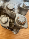 Original Mickey Thompson wood sand cast manifold pattern. SBC