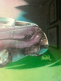 Ed NEWT Newton original art from the Brucker Auction. Signed.